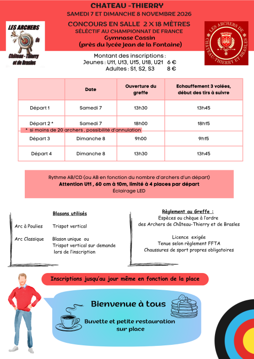 Compétition du 7 et 8 Novembre